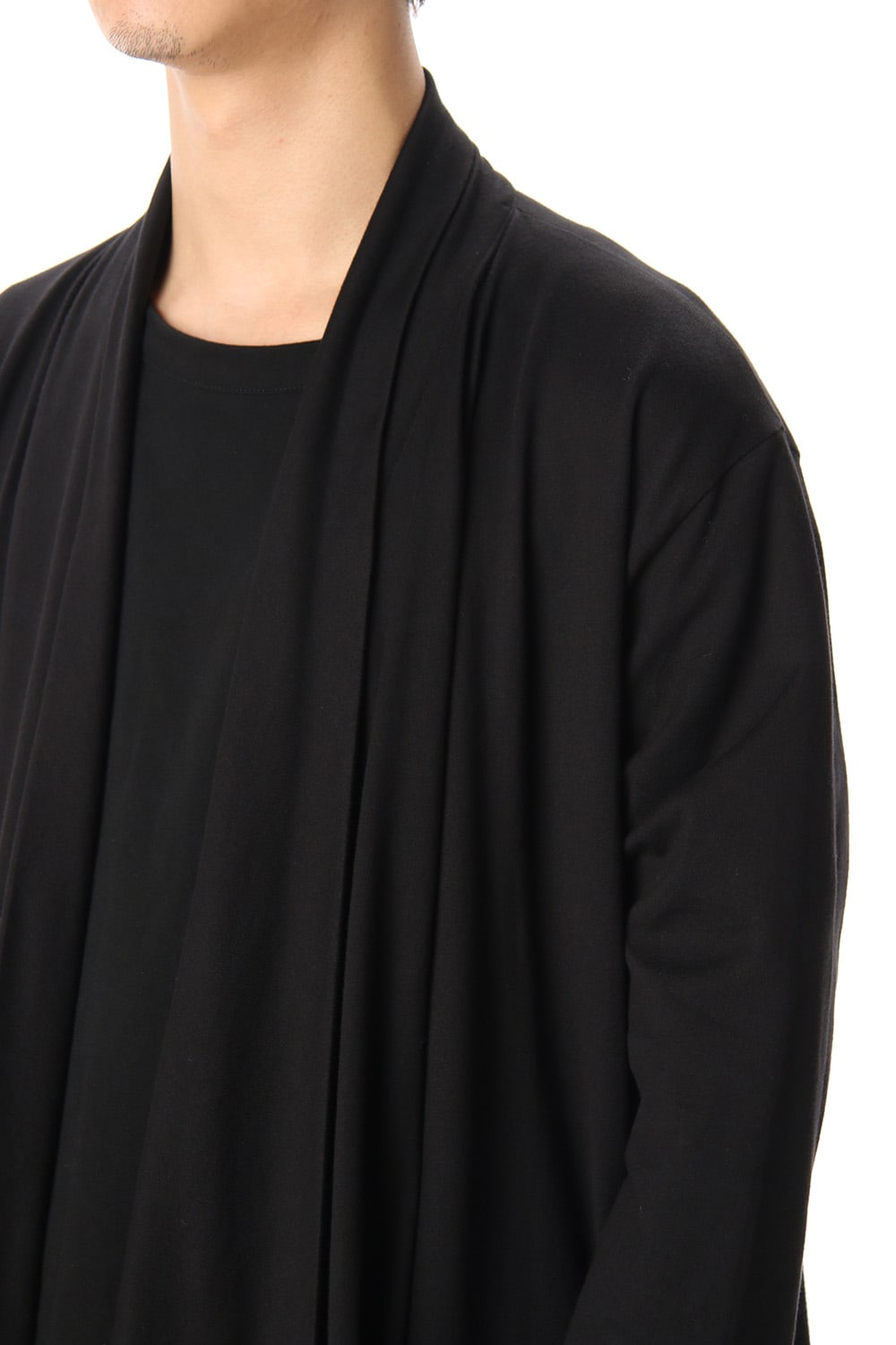 Drape Cardigan Black