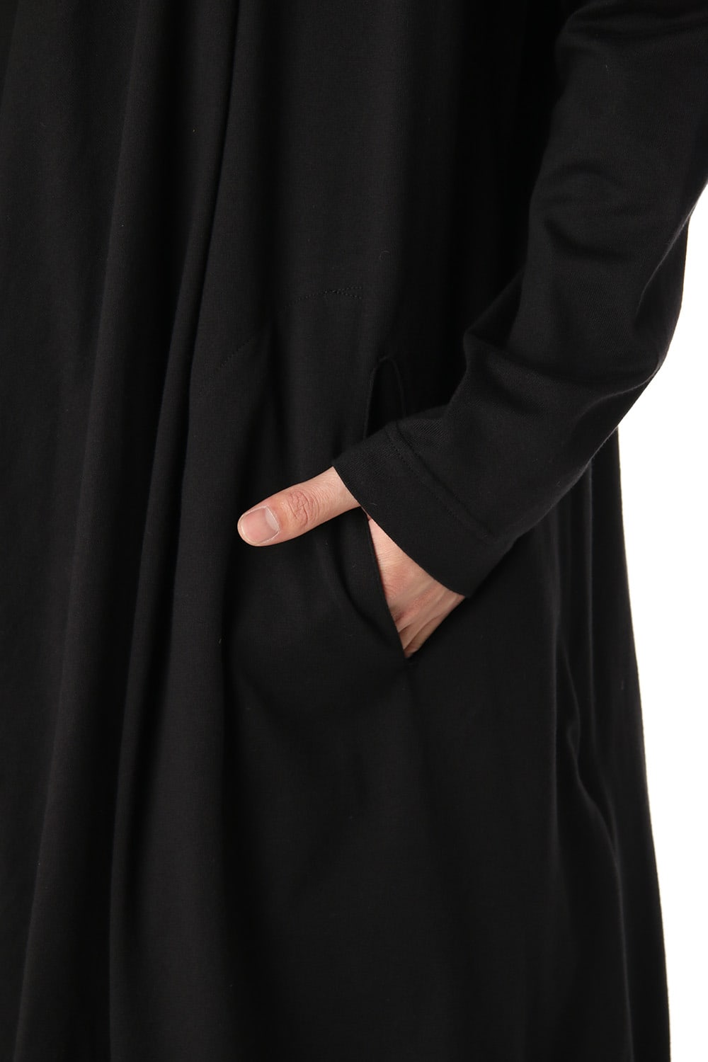 Drape Cardigan Black