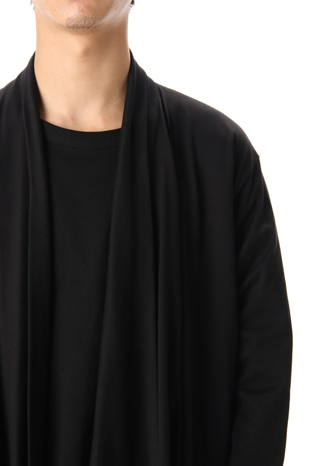 Drape Cardigan Black