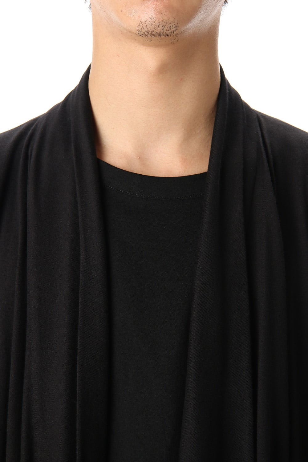 Drape Cardigan Black