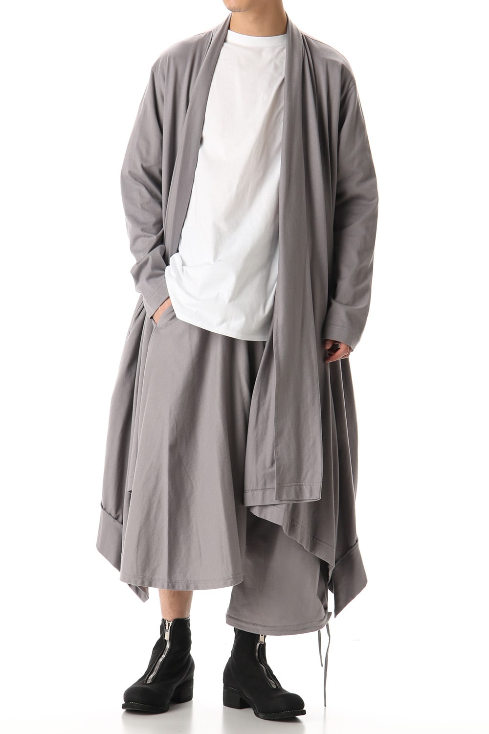 Drape Cardigan Gray