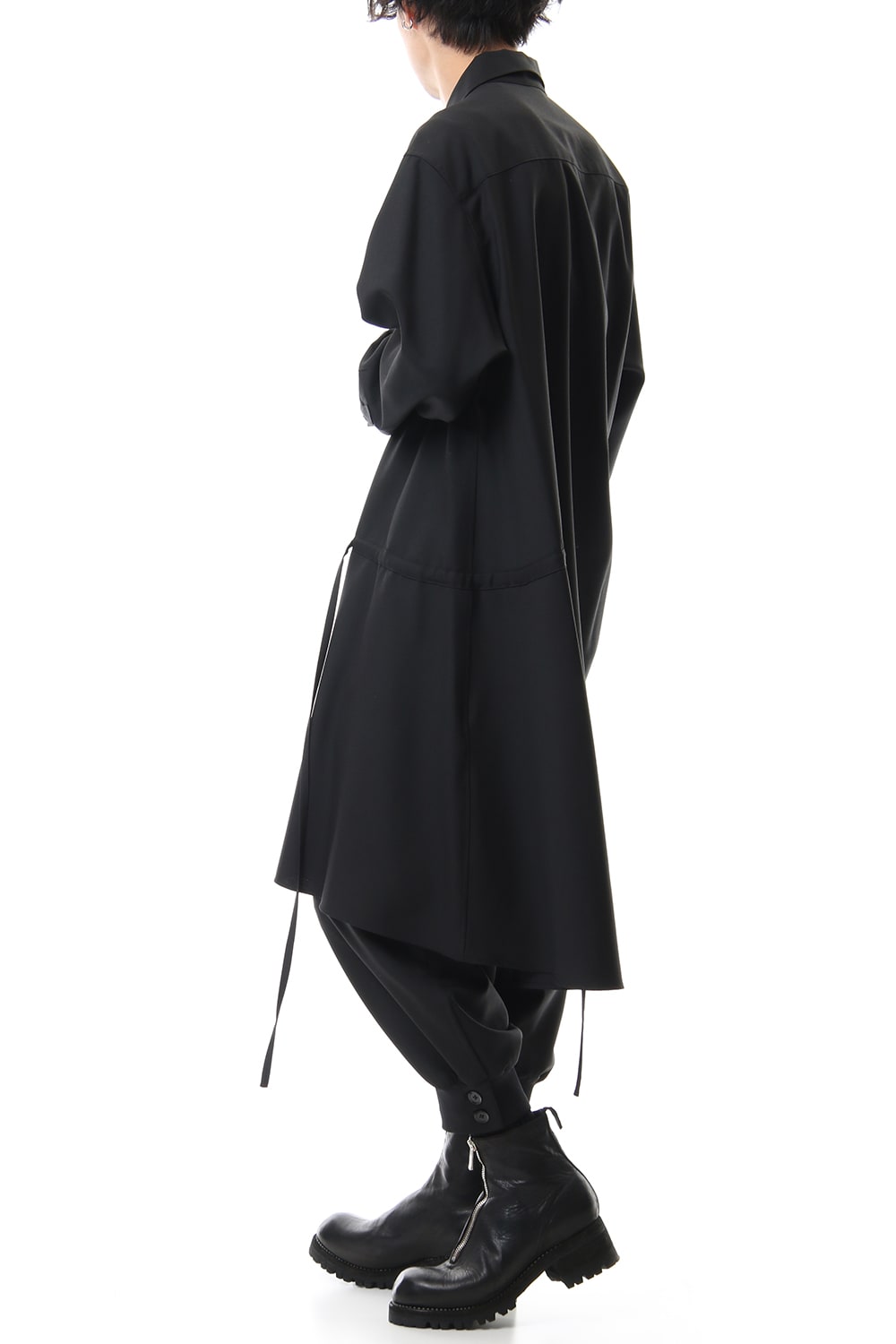 Hem Rib Balloon Pants