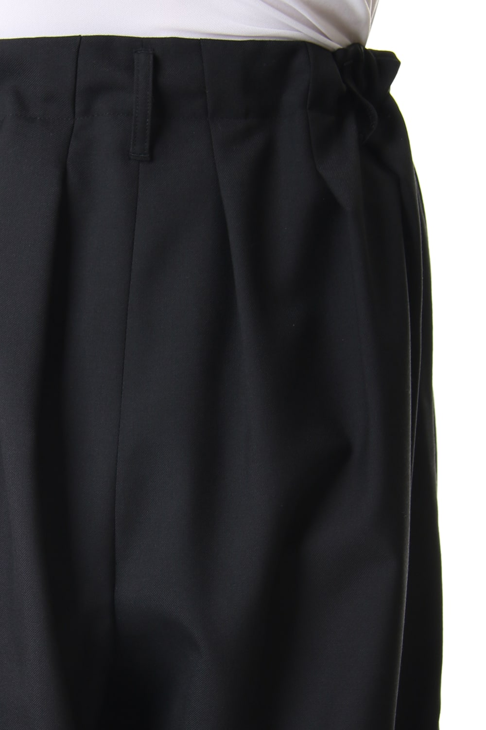 Hem Rib Balloon Pants