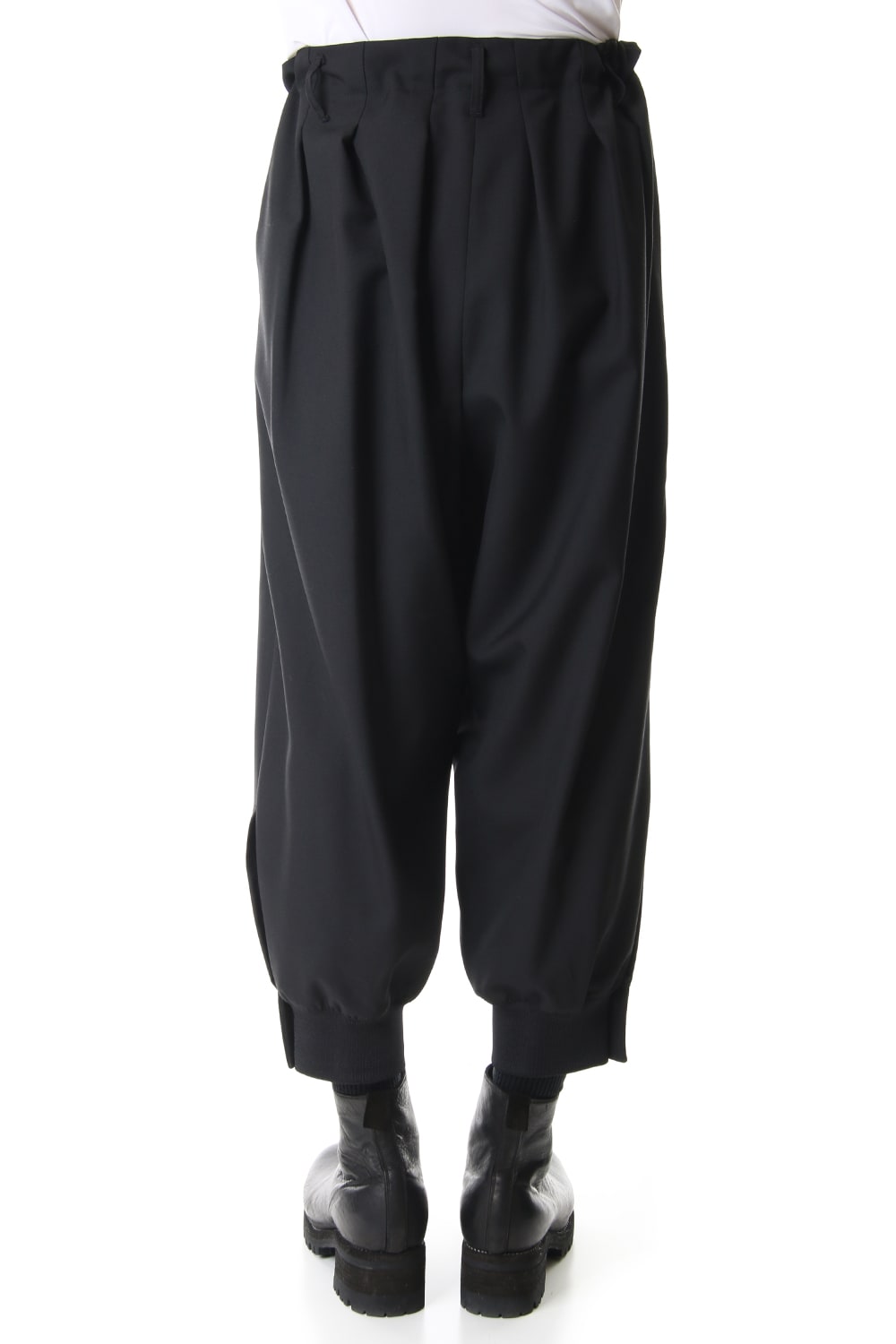 Hem Rib Balloon Pants