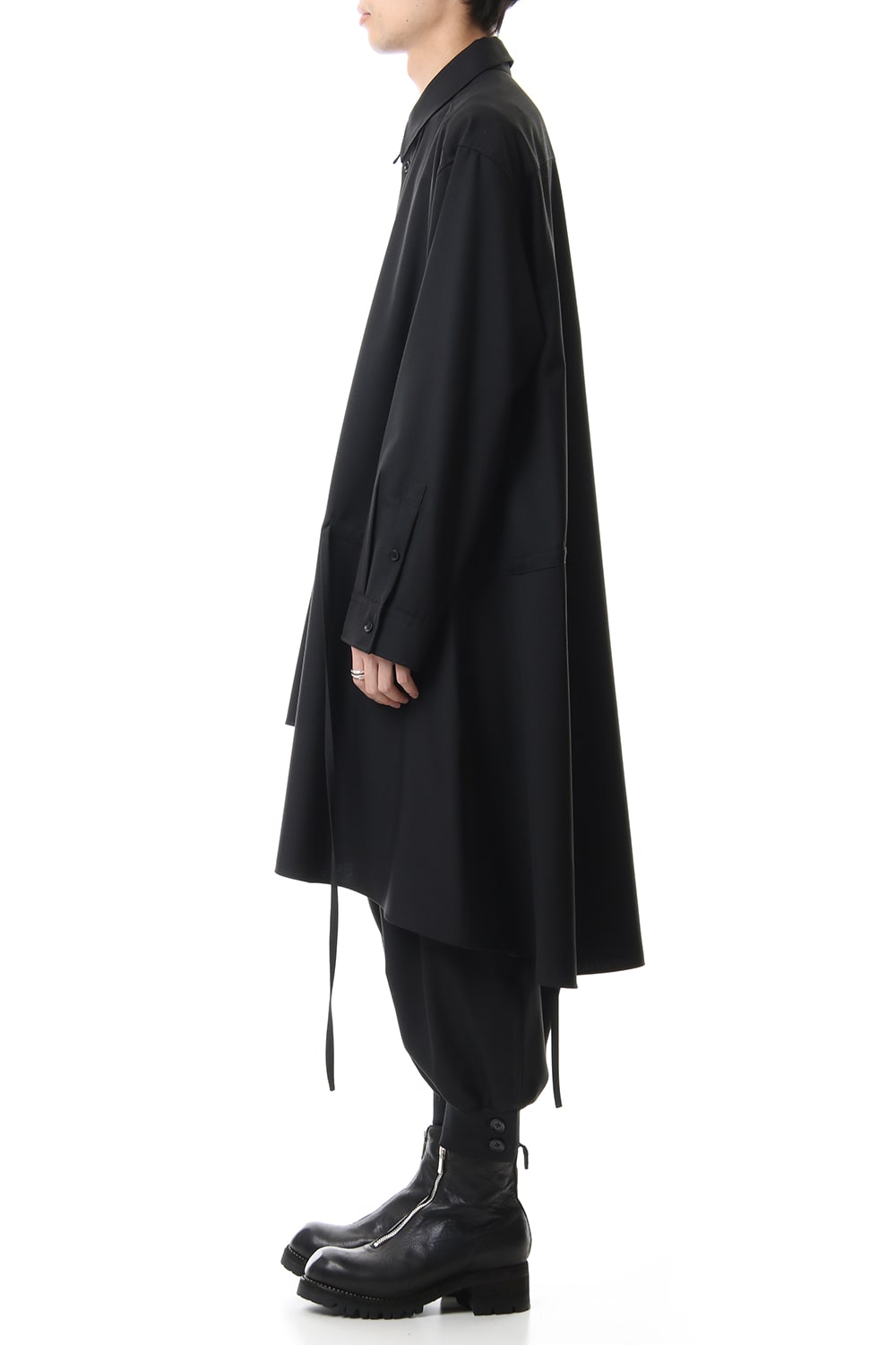 Hem Rib Balloon Pants