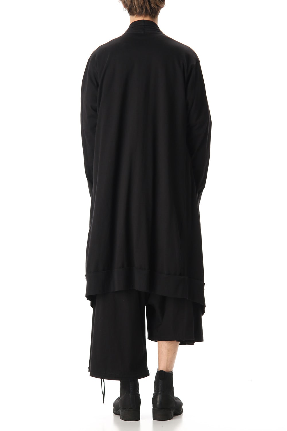 Asymmetry Balloon Pants Black