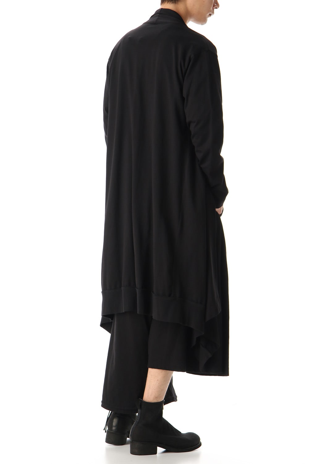 Asymmetry Balloon Pants Black