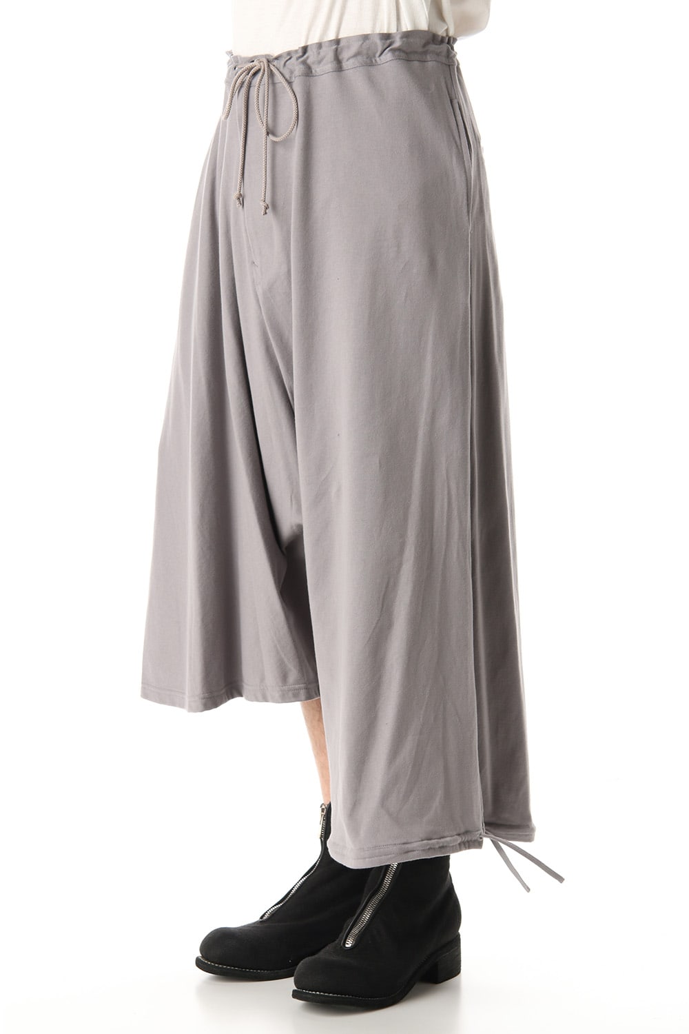 Asymmetry Balloon Pants Gray