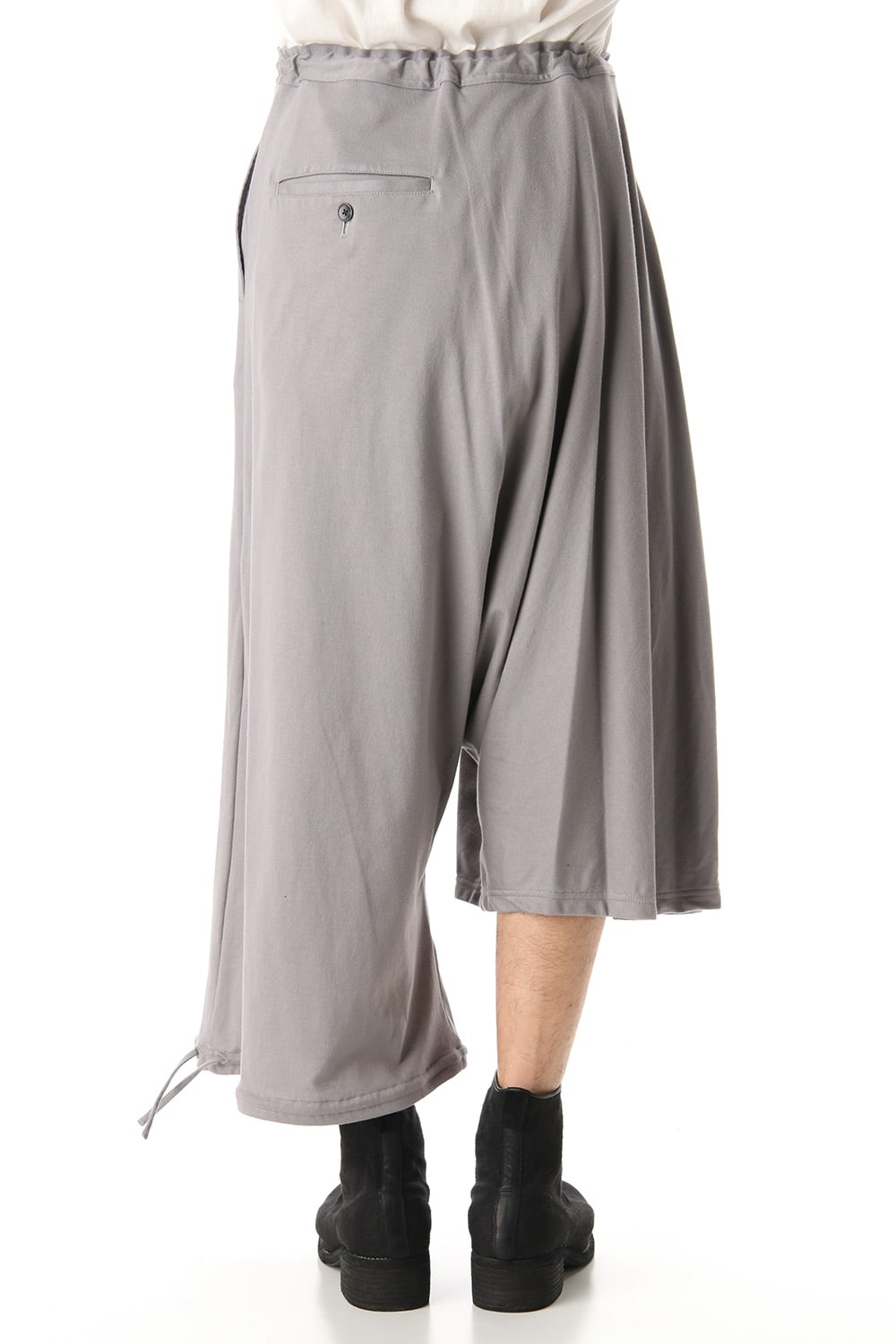 Asymmetry Balloon Pants Gray