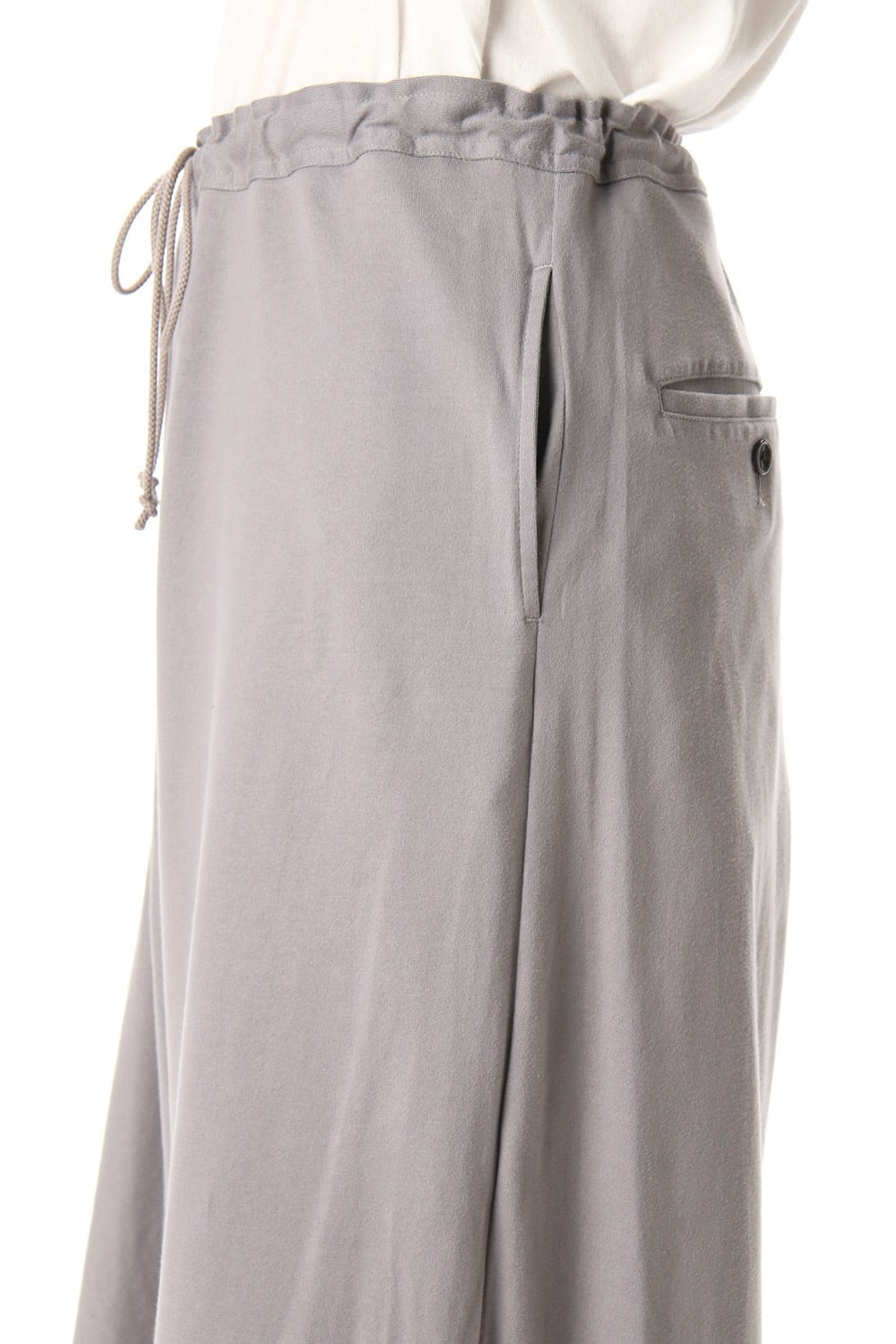 Asymmetry Balloon Pants Gray