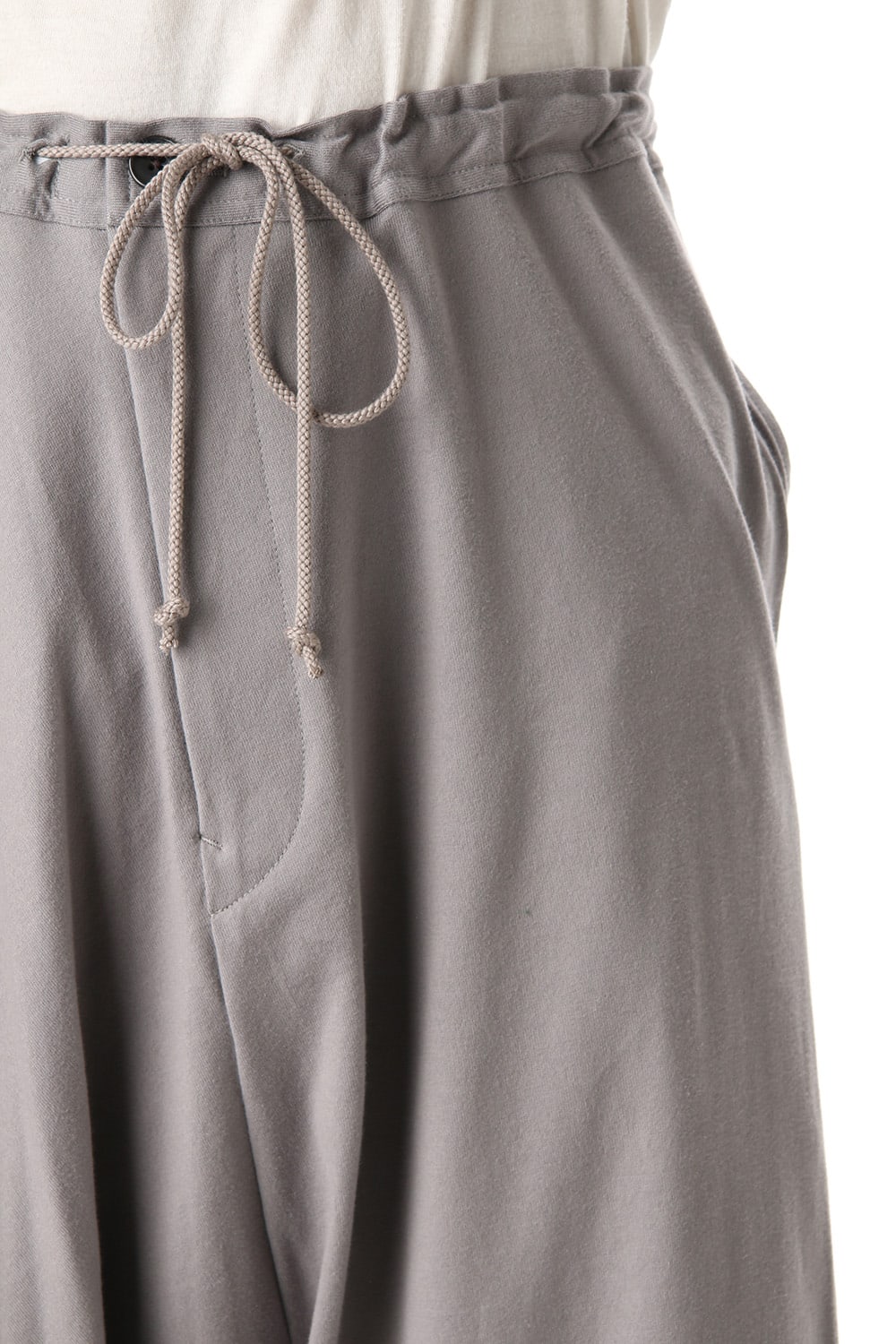 Asymmetry Balloon Pants Gray