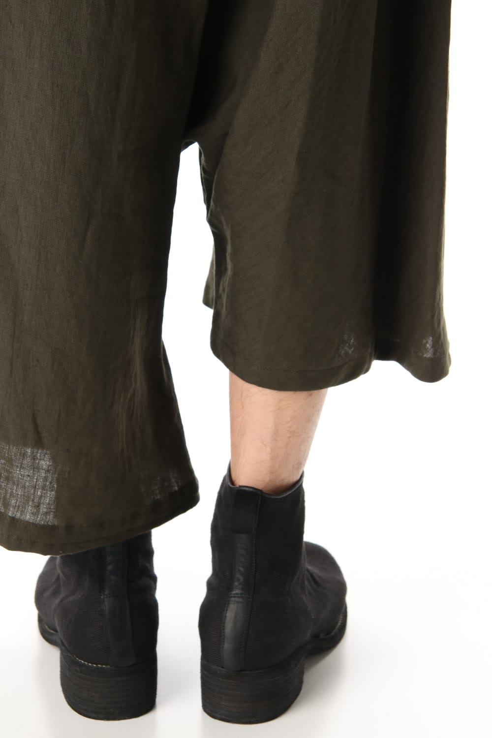 Asymmetry Balloon Pants Khaki