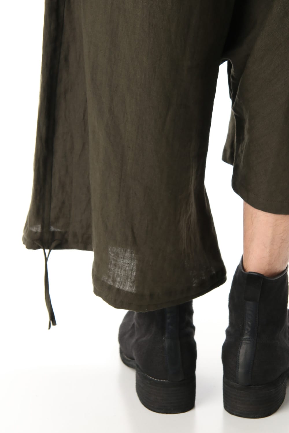 Asymmetry Balloon Pants Khaki