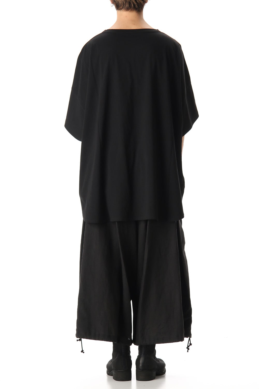 Slit Balloon Pants Black