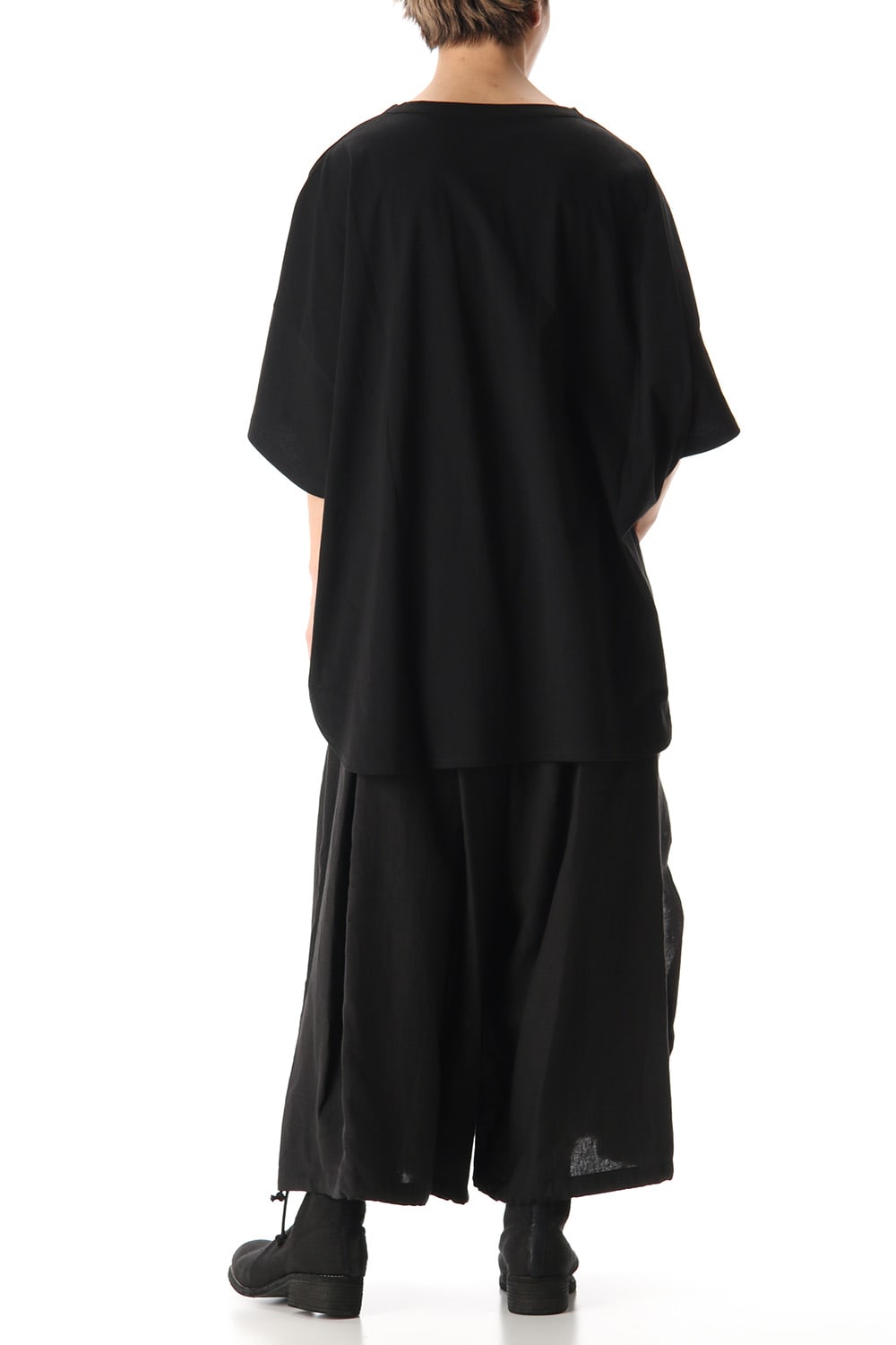 Slit Balloon Pants Black