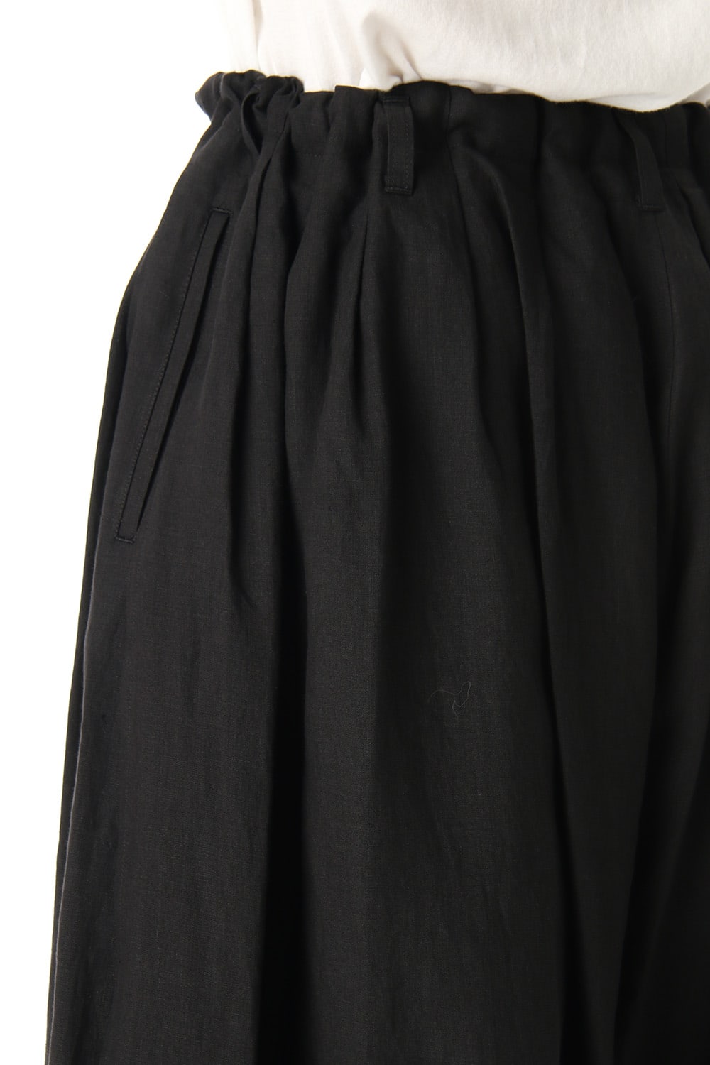 Slit Balloon Pants Black