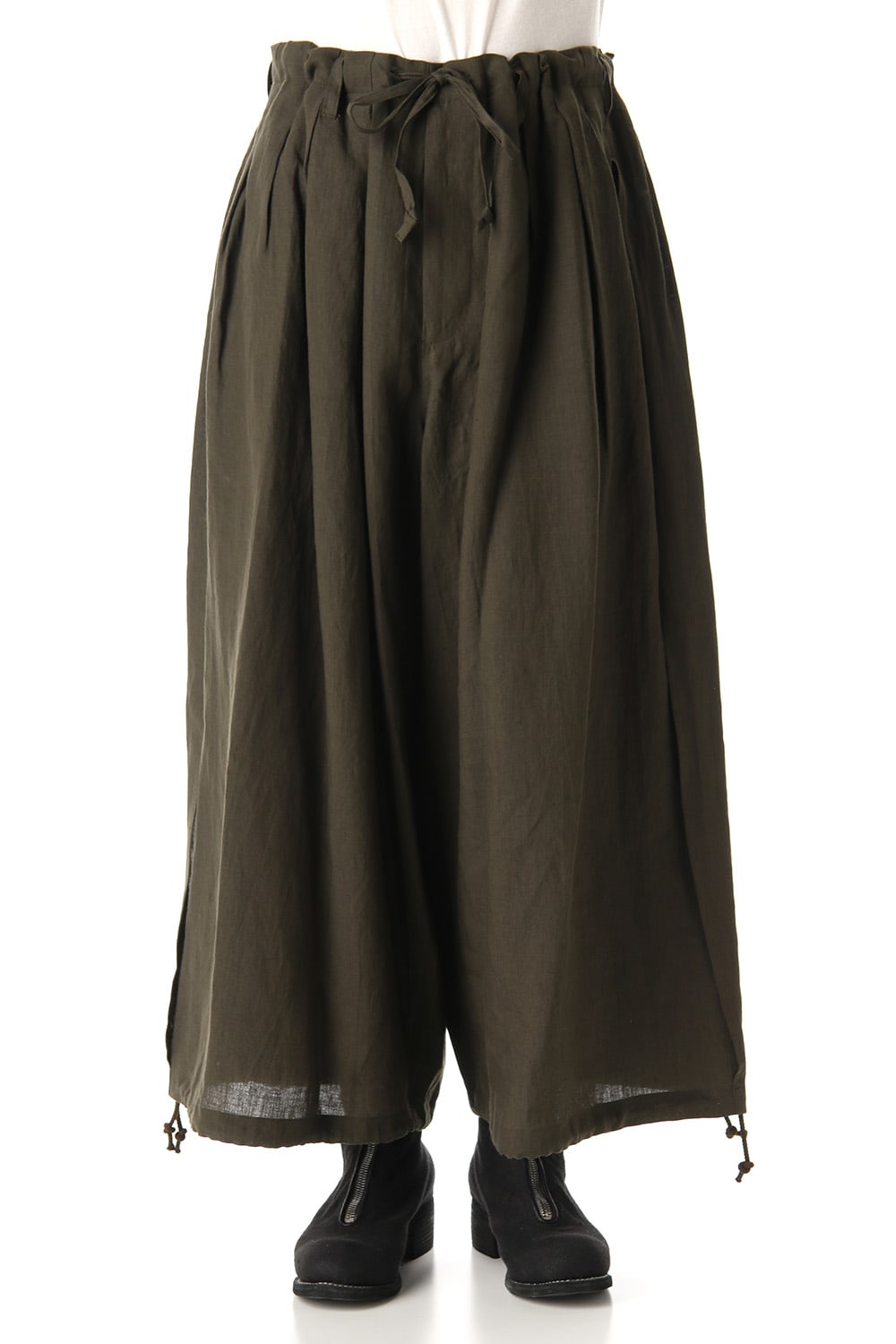 Slit Balloon Pants Khaki