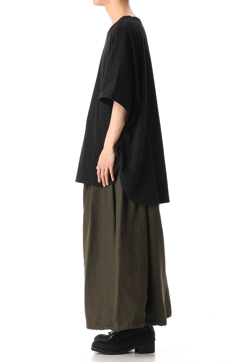 Slit Balloon Pants Khaki