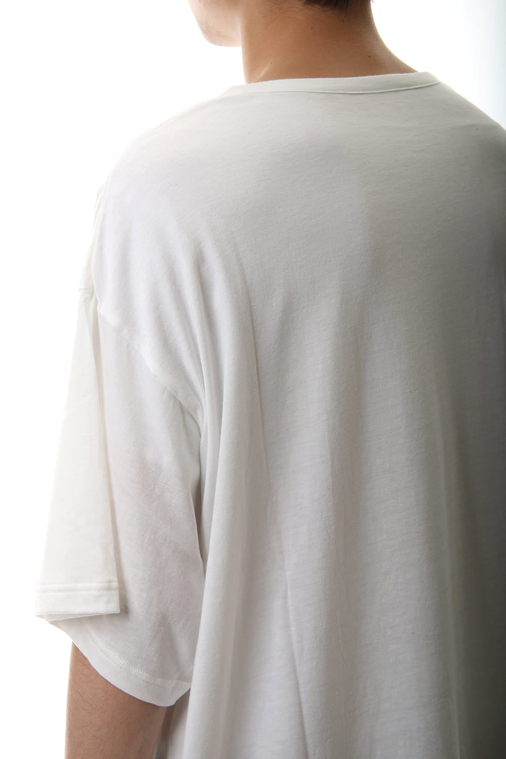 A Tied Big Cut Sew White