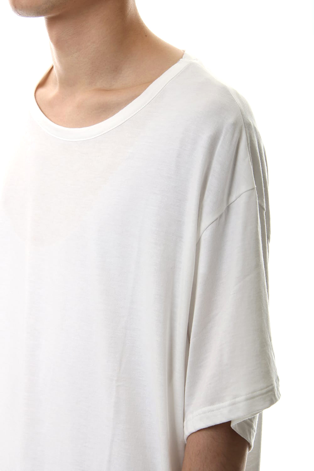 A Tied Big Cut Sew White