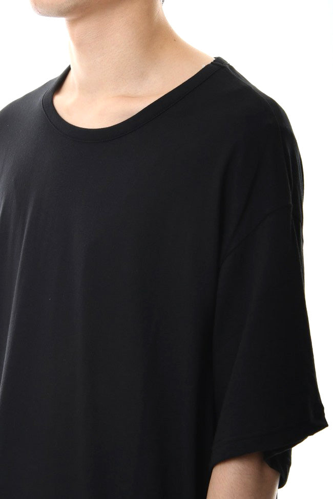 A Tied Big Cut Sew Black