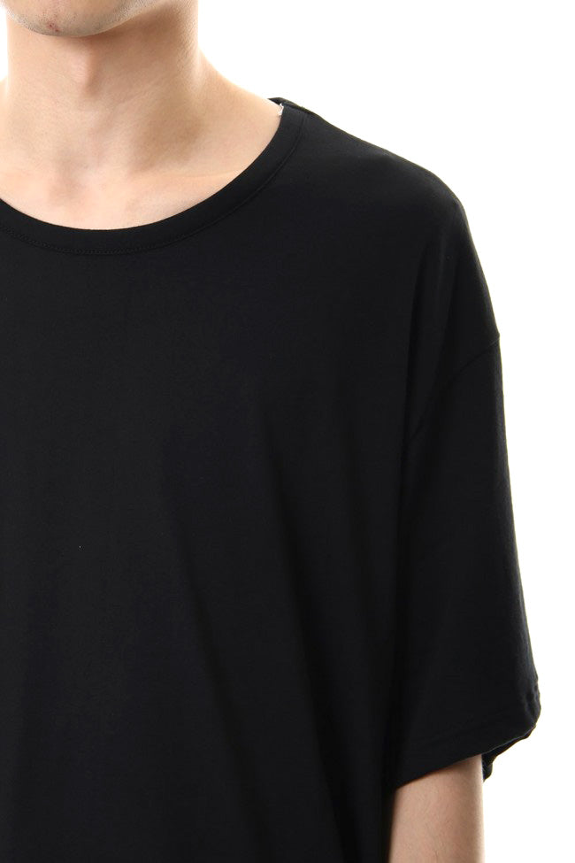 A Tied Big Cut Sew Black