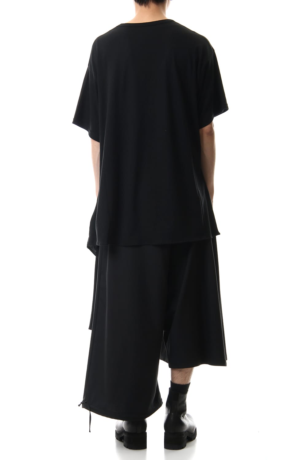 Asymmetric Drape Cut Sew