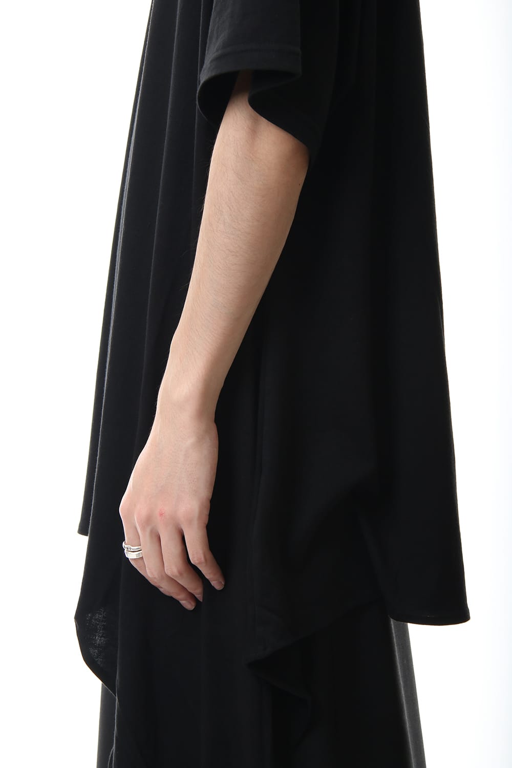 Asymmetric Drape Cut Sew