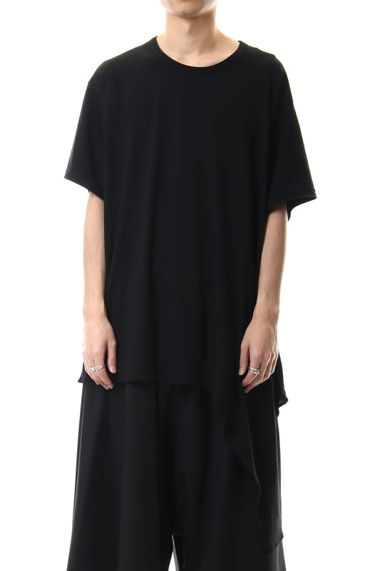 Asymmetric Drape Cut Sew