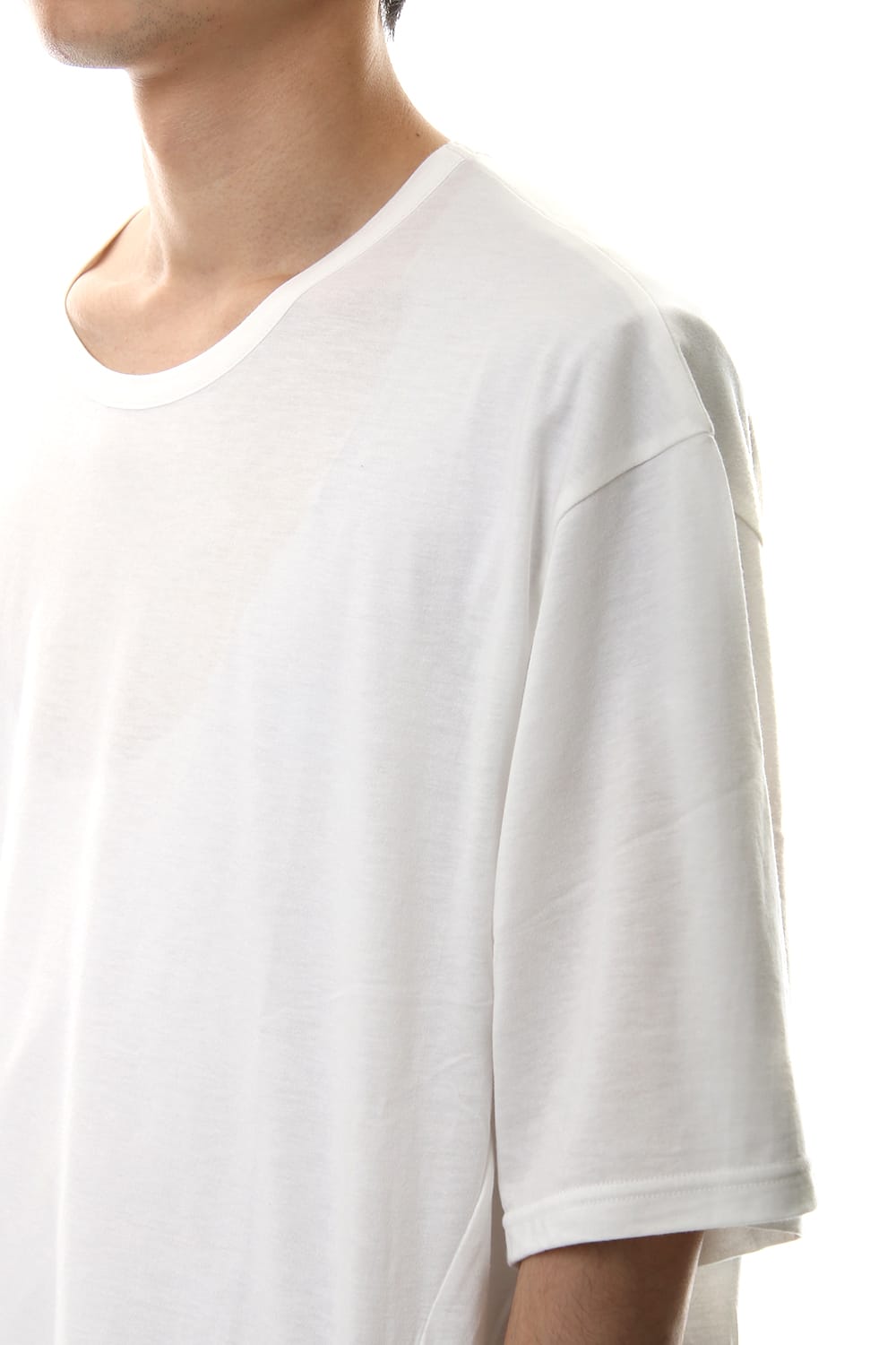 Twisted Big Cut Sew White