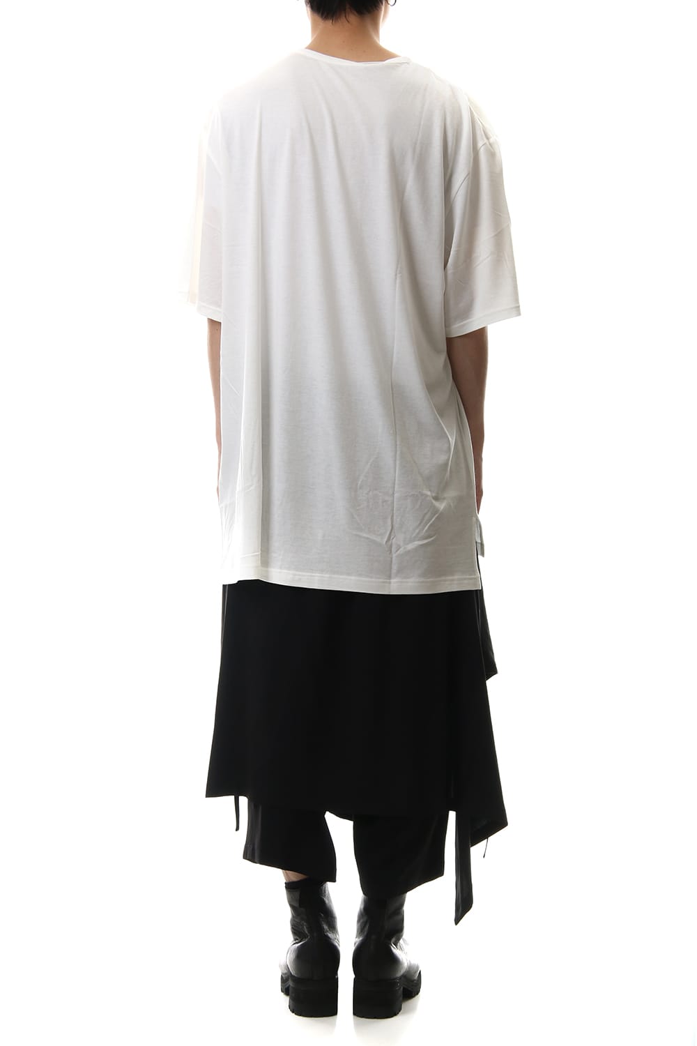 Twisted Big Cut Sew White