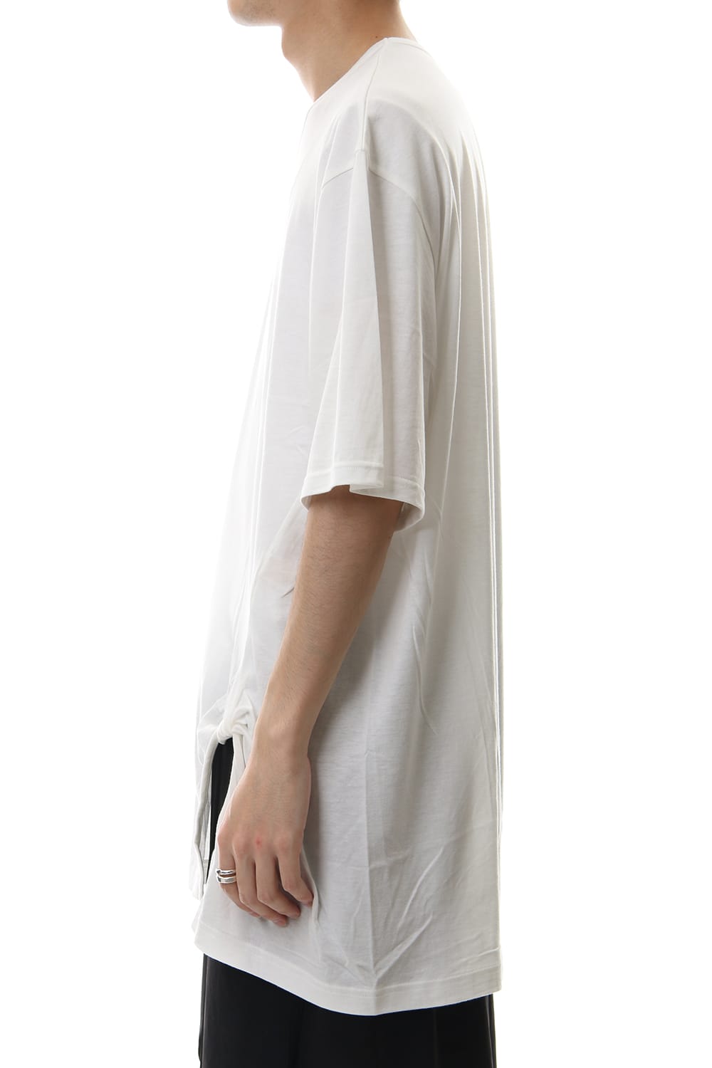 Twisted Big Cut Sew White