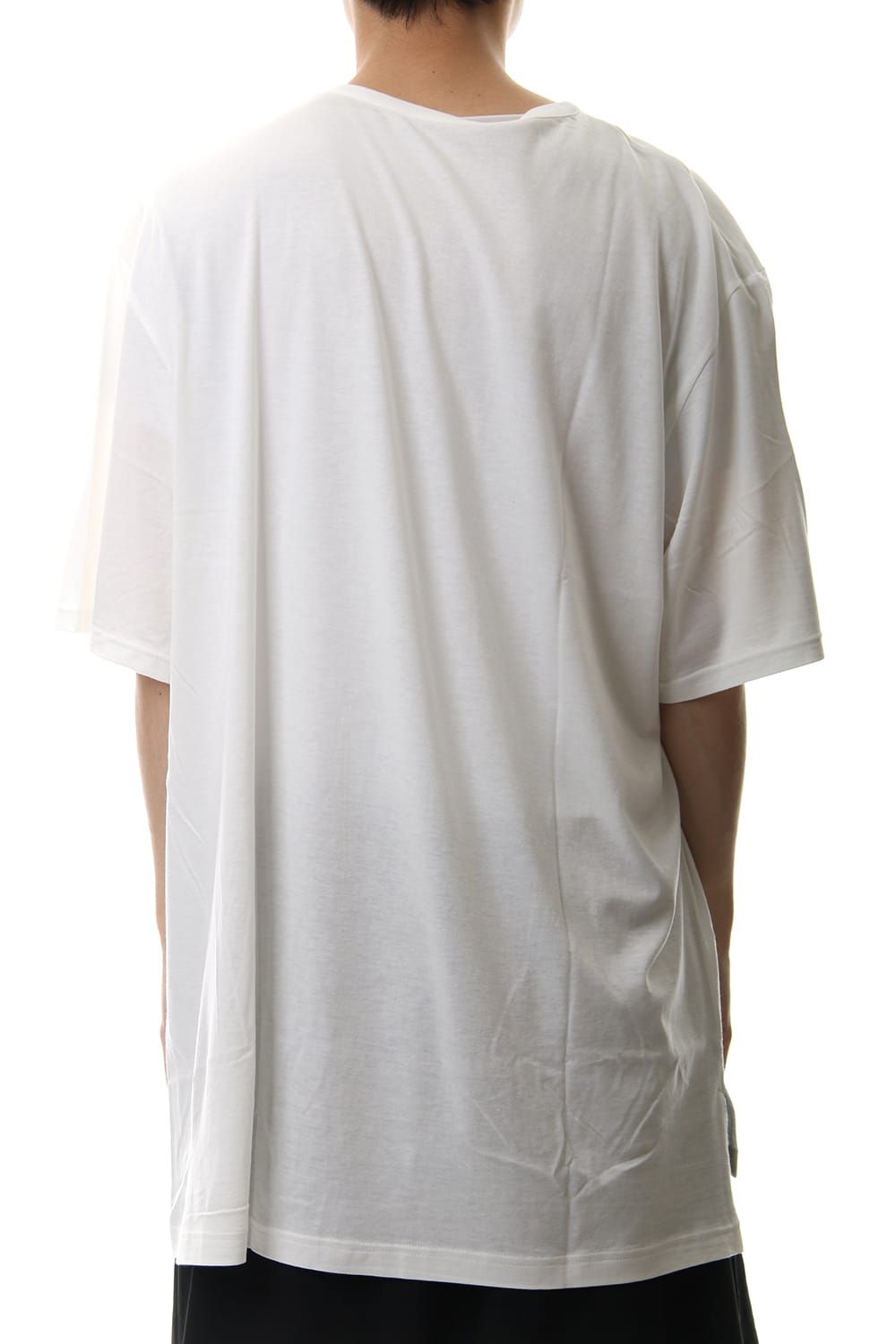 Twisted Big Cut Sew White