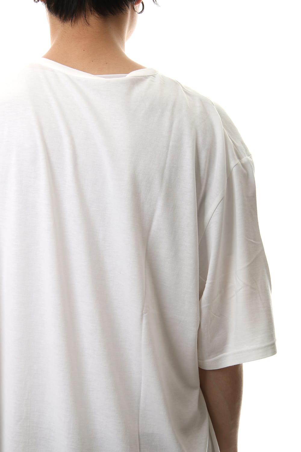 Twisted Big Cut Sew White