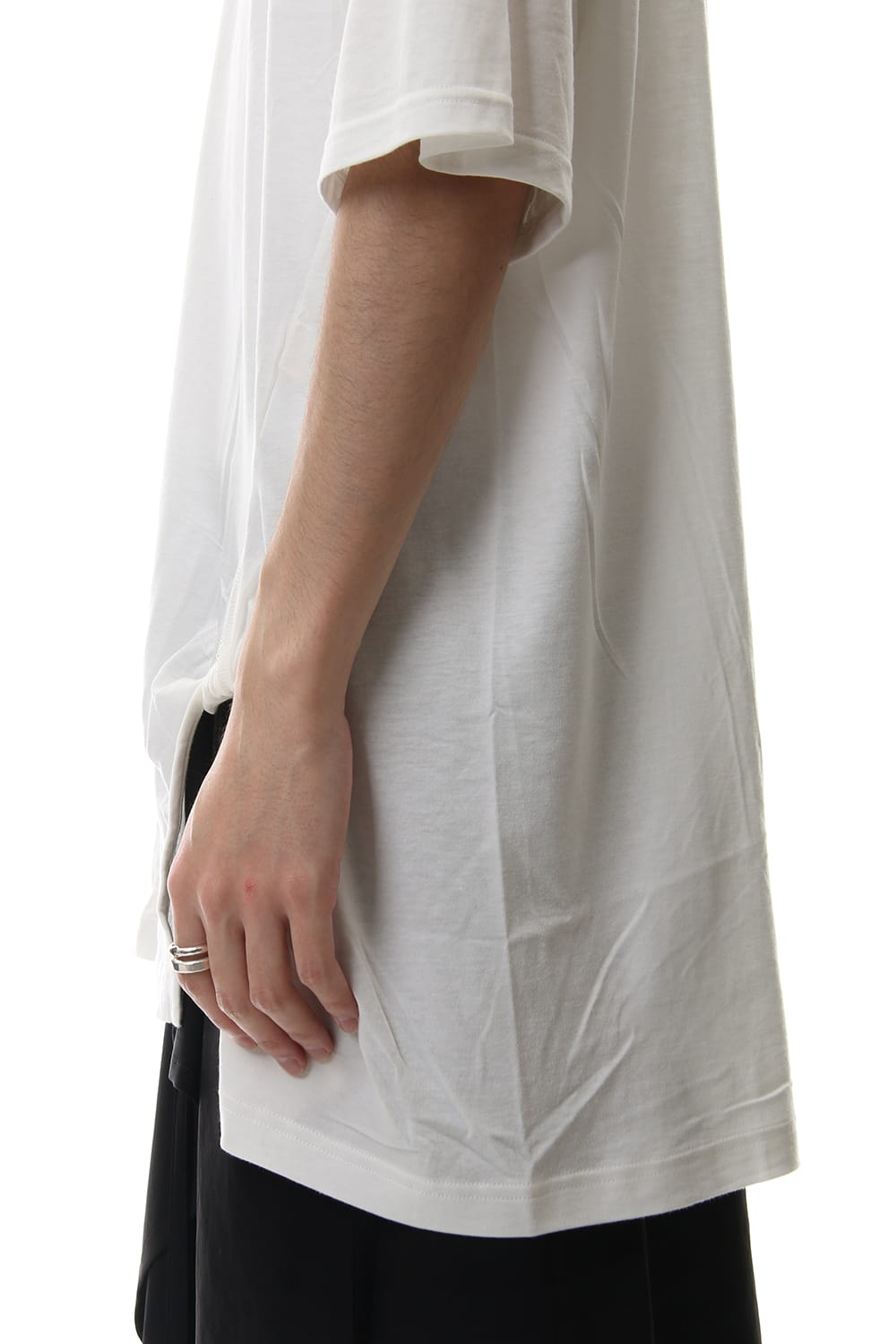 Twisted Big Cut Sew White