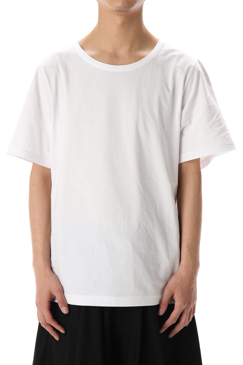 Back hagi Cut Sew White