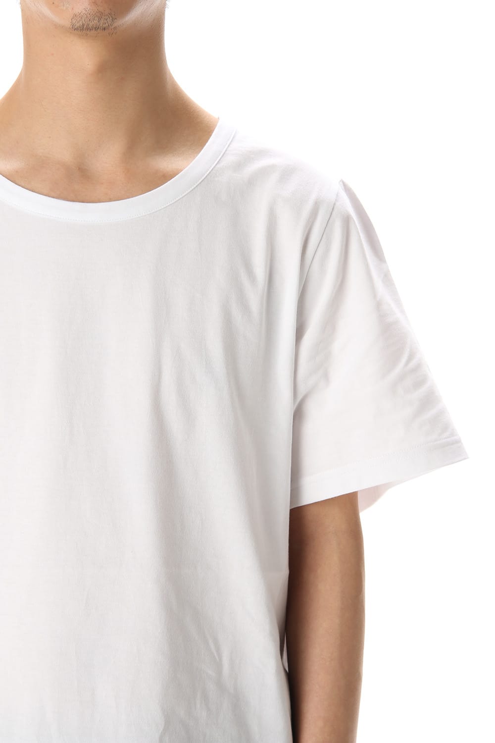 Back hagi Cut Sew White