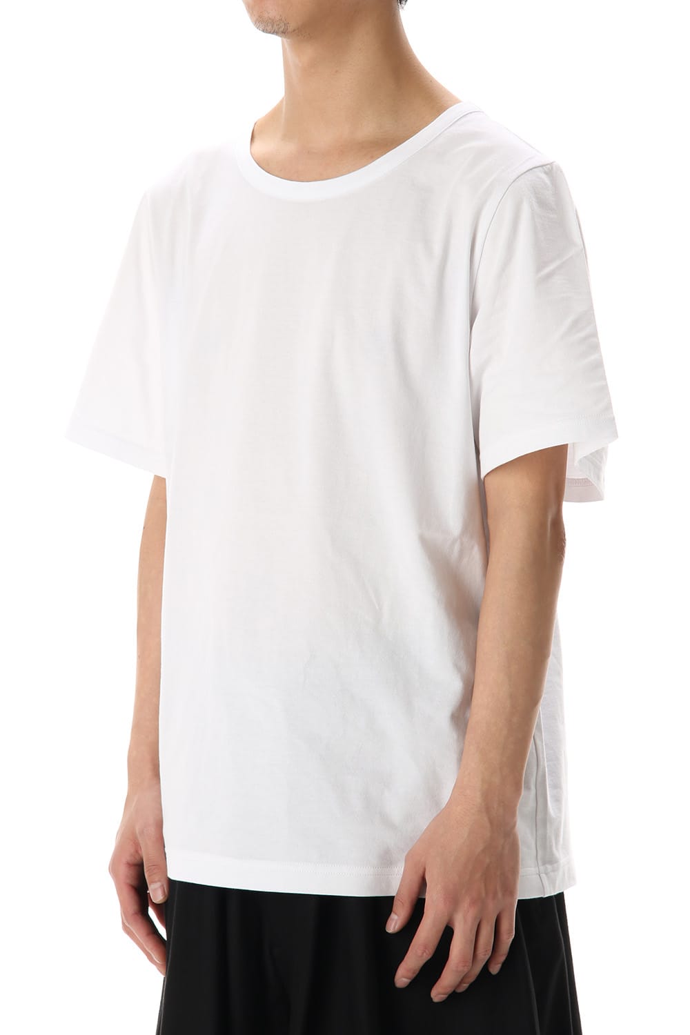 Back hagi Cut Sew White