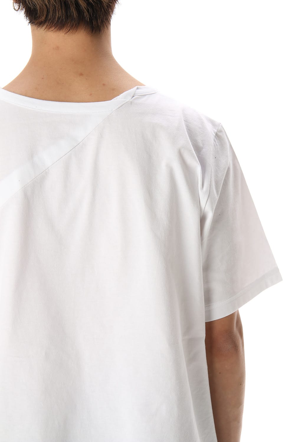 Back hagi Cut Sew White