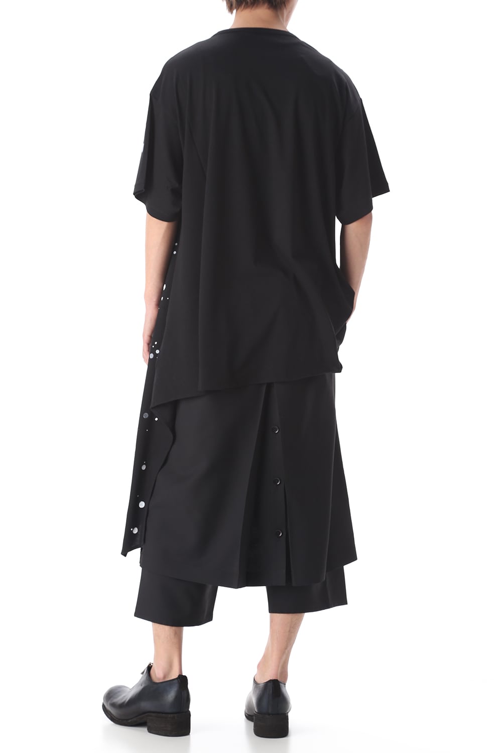 Asymmetric Drape Cut Sew