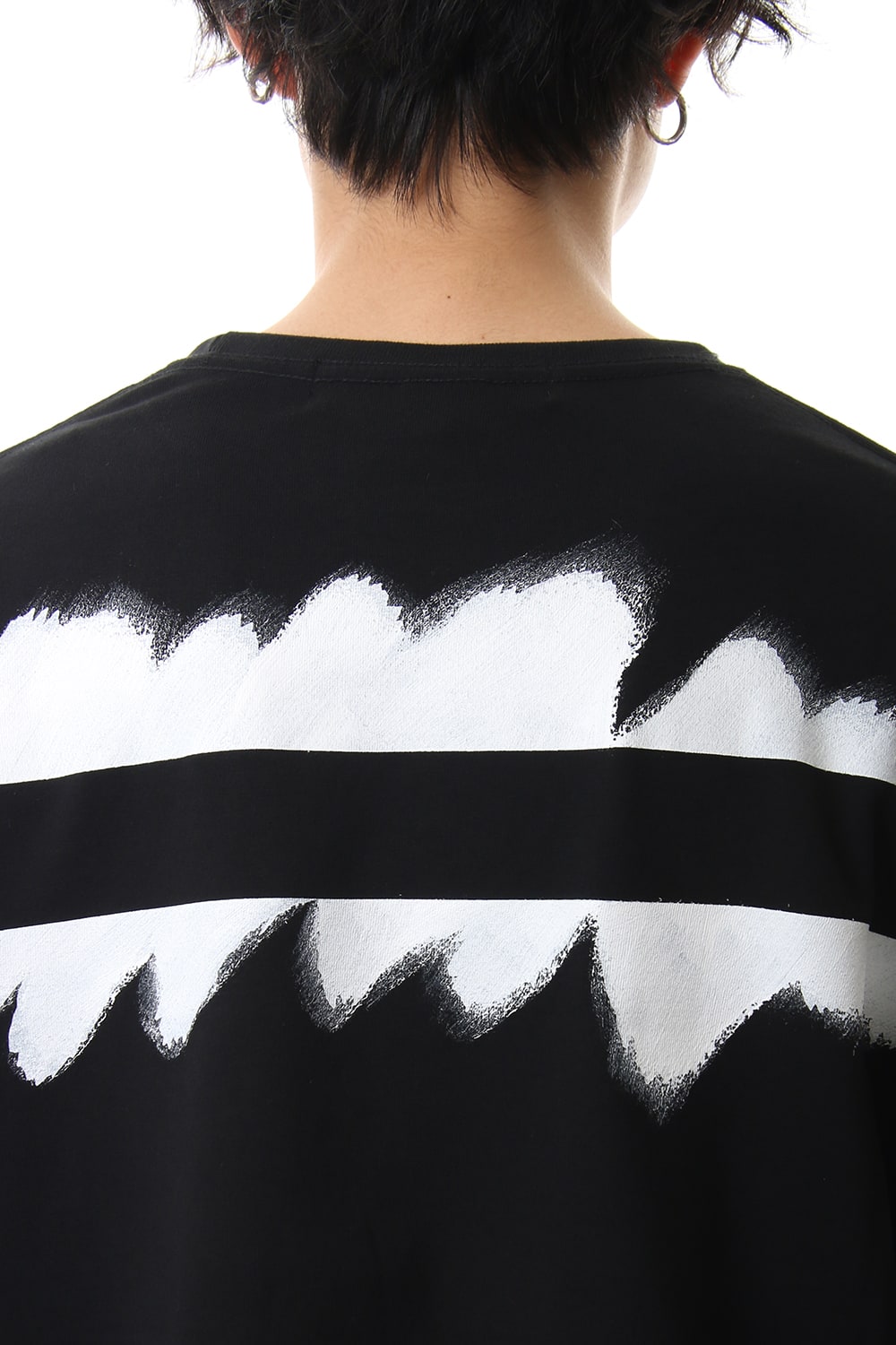 Painted Big T-Shirt typ.A Black