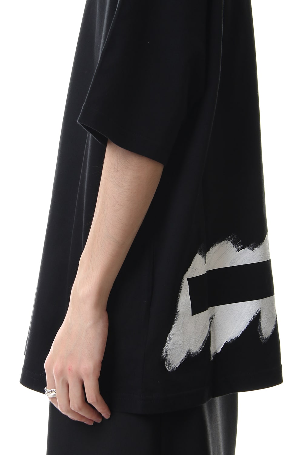 Painted Big T-Shirt typ.B Black