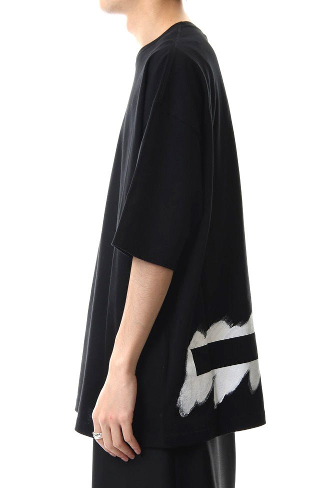 Painted Big T-Shirt typ.B Black