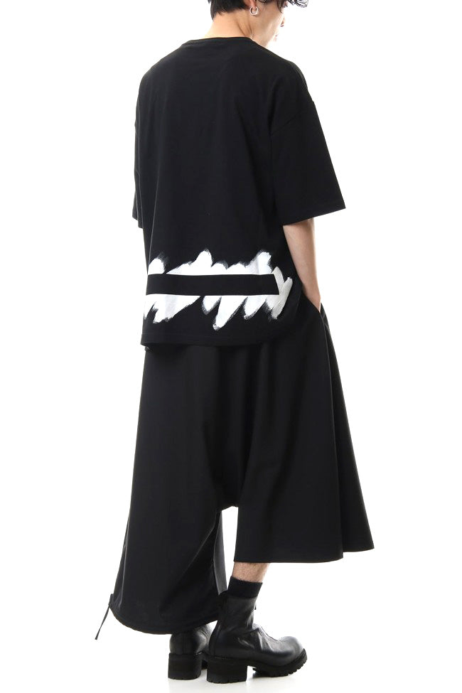 Painted Big T-Shirt typ.B Black