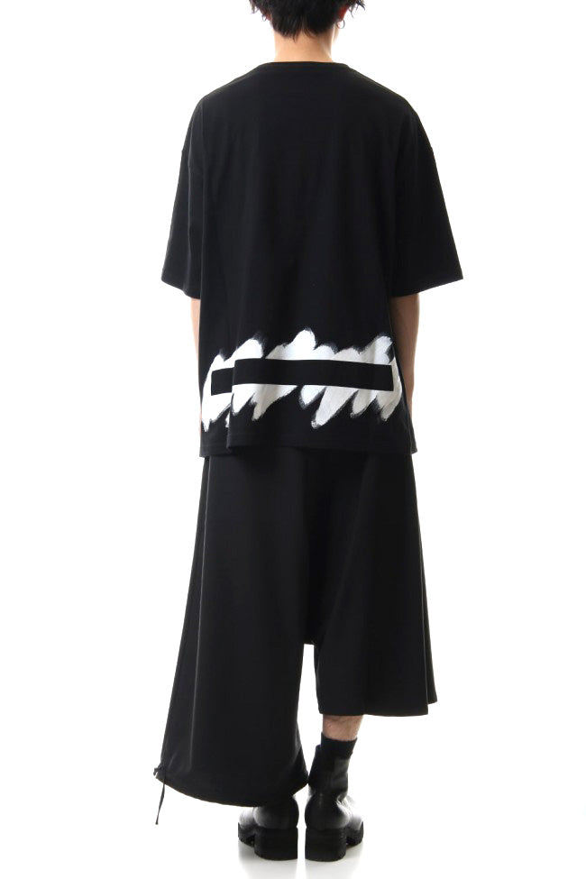 Painted Big T-Shirt typ.B Black