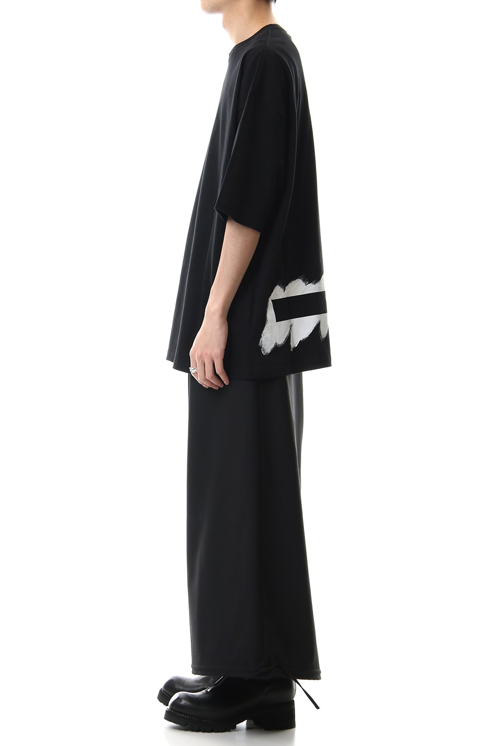 Painted Big T-Shirt typ.B Black