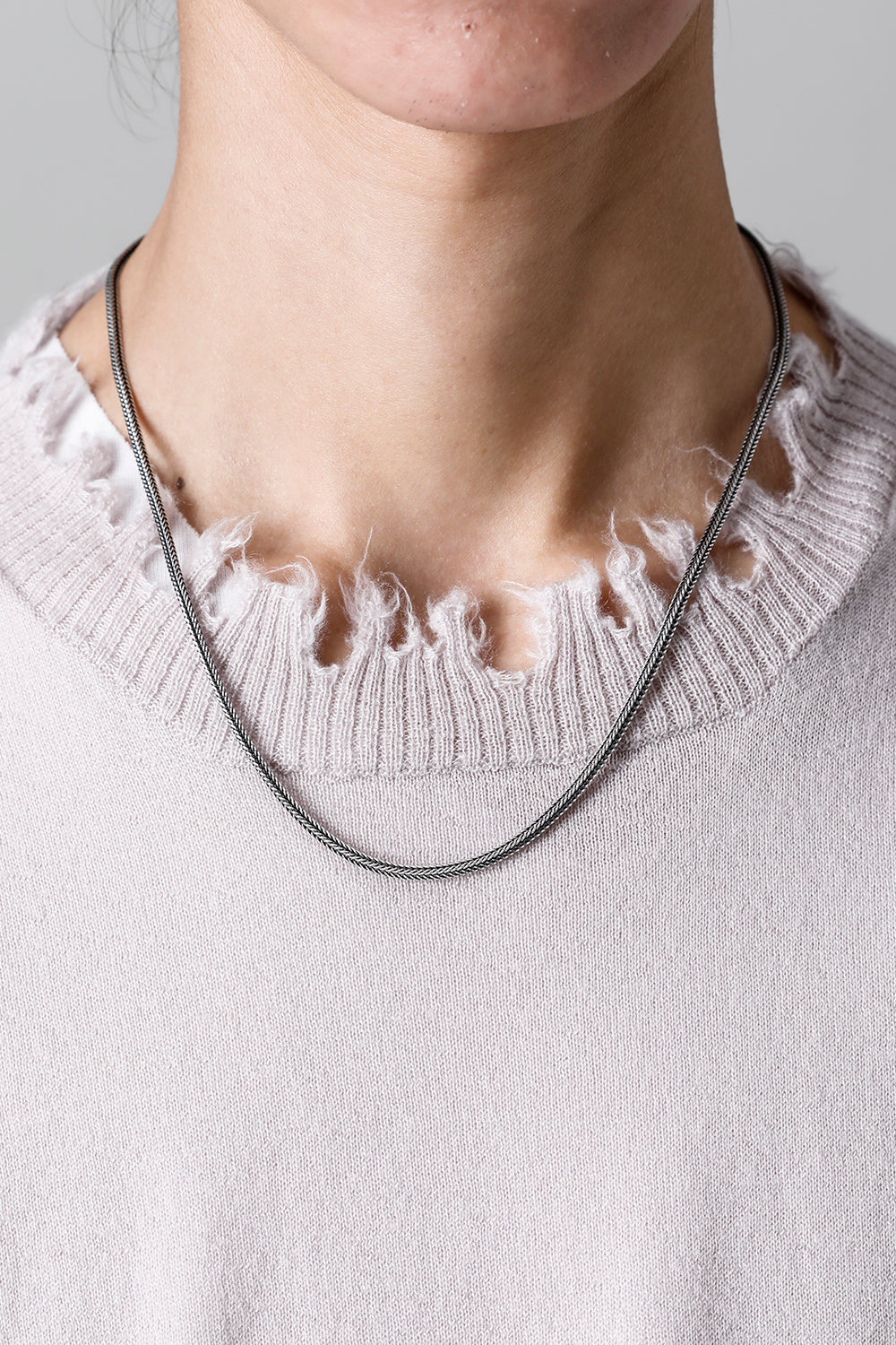 GN10-50 - Foxtail Chain Necklace 50cm