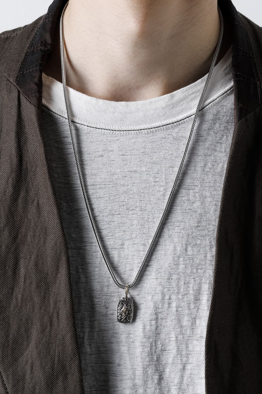 GN10-60 - Foxtail Chain Necklace