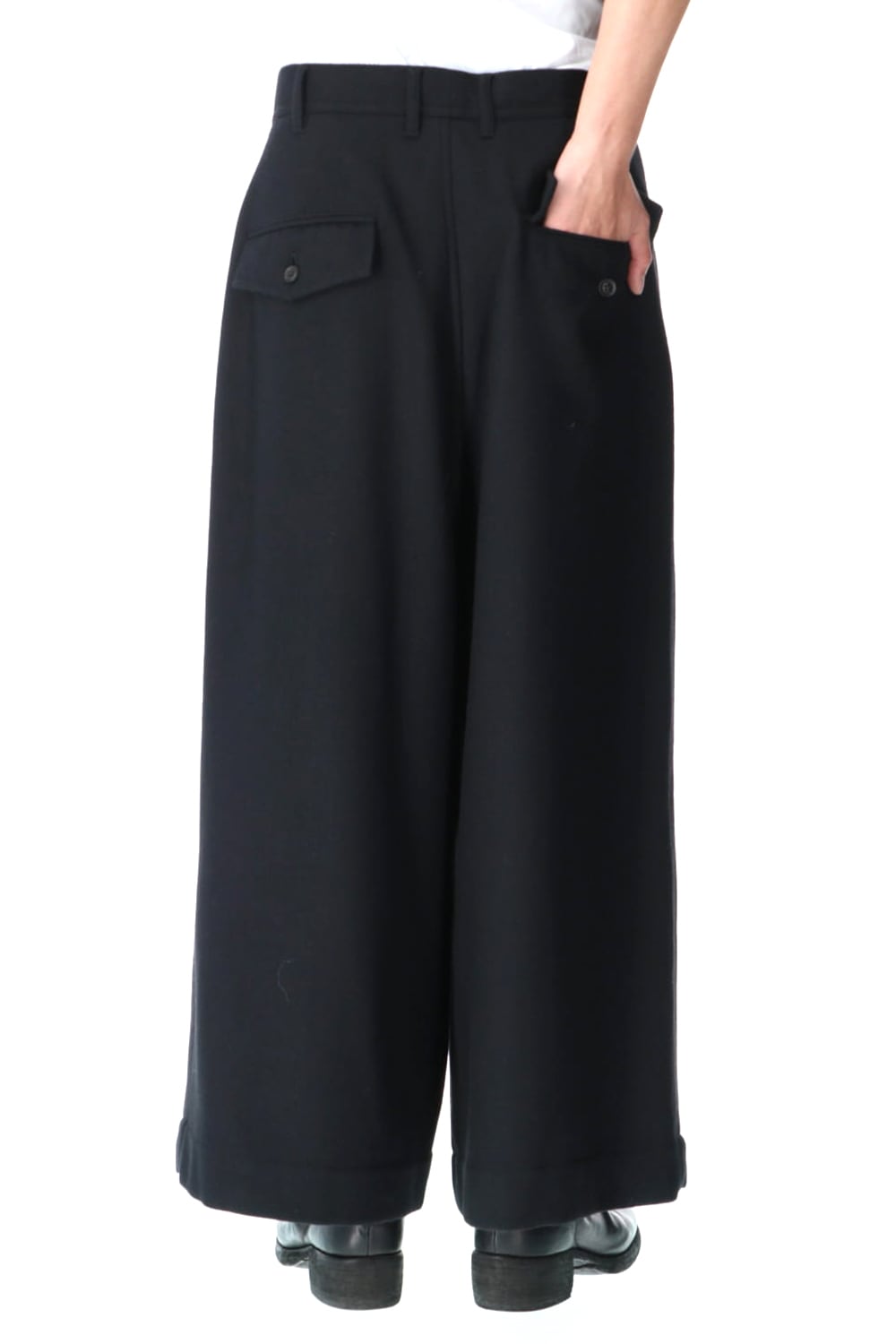 Two tack wide pants