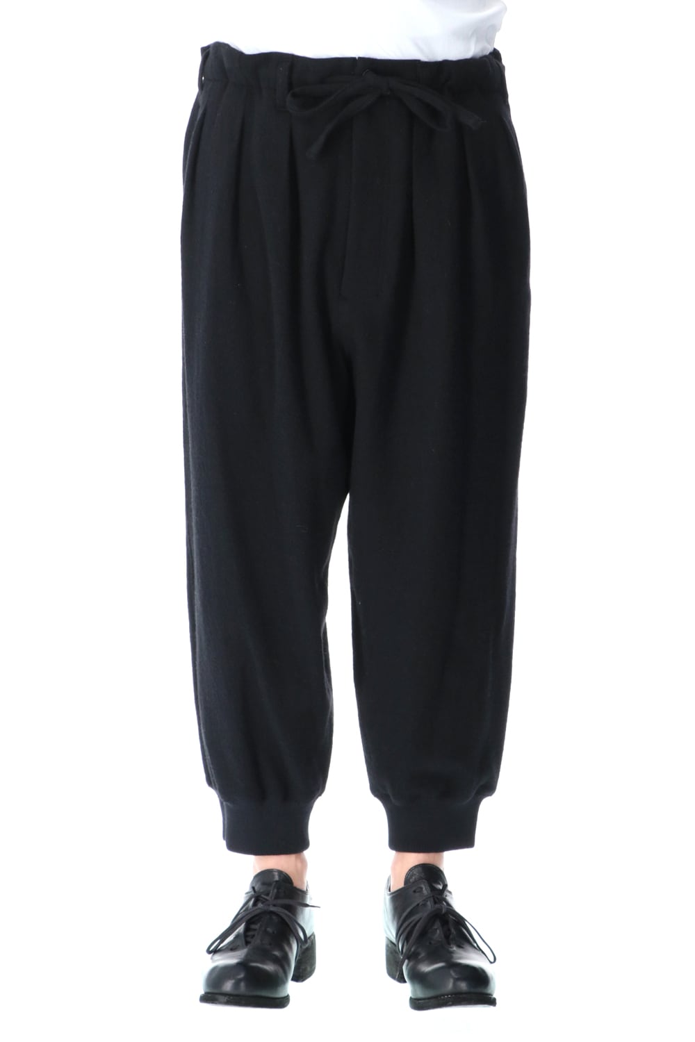 Hem Rib Balloon Pants